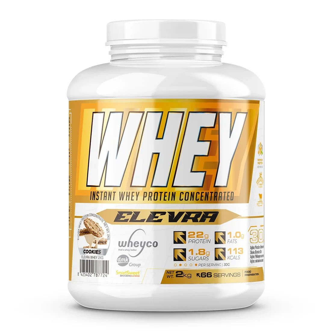 Proteína Whey Concentrada Sabor Chocolate con Frutos Secos – Proteína para Masa Muscular y Fitness