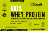 Proteína whey con creatina para recuperación muscular y fuerza deportiva