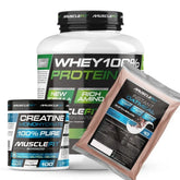 Pack proteína whey creatina para ganar masa muscular AresLabs