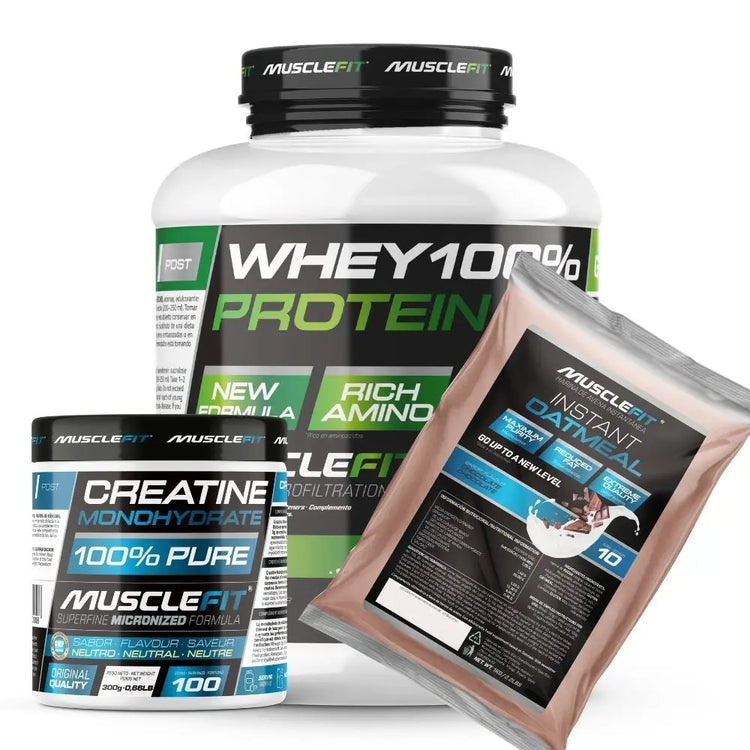 Pack proteína whey creatina para ganar masa muscular AresLabs
