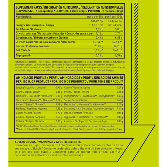 Proteína Whey 2kg King Nutrition Xtreme Series con creatina para aumentar masa muscular