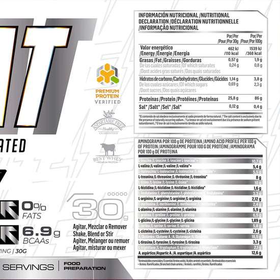 Proteína Aislada Whey : ¡Pureza Extrema, Resultados Reales!